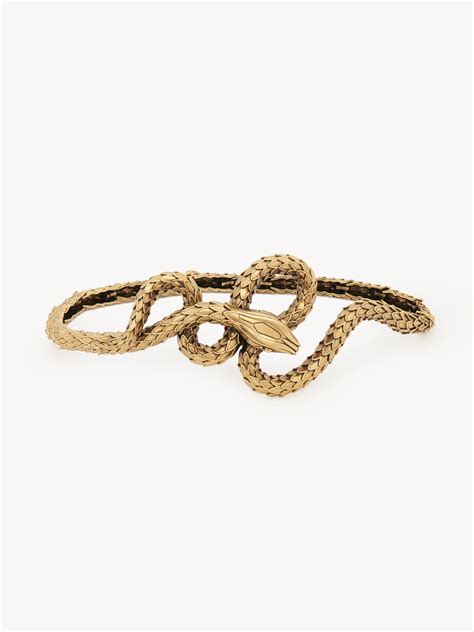 chloe snake belt|Chloé .